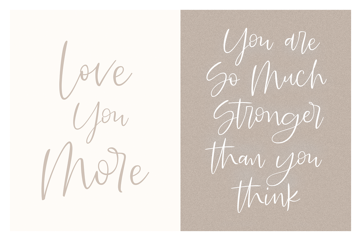 Searches - Elegant Ligature Fonts preview 6