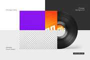Vinyl Record Mockup Set, a Product Mockup by Country4k (Thumbnail 2 of 4)