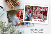 Christmas Card Template, a Card Template by Rovena Design (Thumbnail 2 of 2)