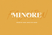 Evorine Stylish Serif, a Serif Font by Letterhend Studio (Thumbnail 11 of 11)
