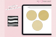 Procreate Plaid Lettering Brushes, a Brush Add-On by My Fancy Design Shop (Thumbnail 4 of 10)