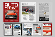 Car Magazine Template, a Magazine Template by BrandPacks (Thumbnail 4 of 4)