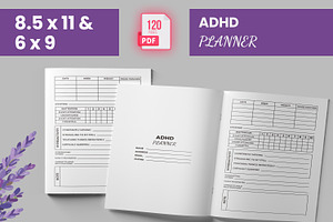Adhd Planner KDP Interior