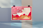 Creative Poster Mockup, an Advertising Mockup by Traint (Thumbnail 7 of 7)