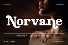 Norvane Decorative Serif Font