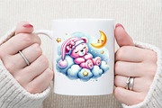 Mothers Day & Baby Girl Teddy Clipar, an Illustration by Sublimation Artist (Thumbnail 5 of 6)