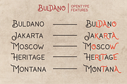 Buldano Stylish Sans, a Sans Serif Font by Hanaksara Studio (Thumbnail 9 of 11)