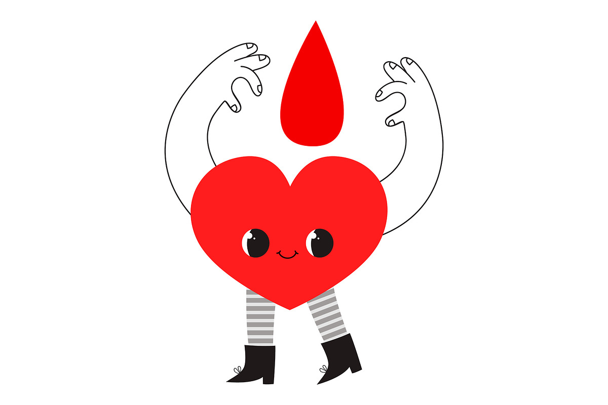 Hand-Drawn Blood Donation Clipart, a Healthcare Illustration by the_myro (Photo 5 of 23)