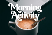 Meraki – Retro Serif Display Font, a Serif Font by PickyPicks (Thumbnail 4 of 12)