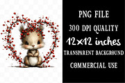 Whimsical Easter Squirrel Clipart, an Illustration by Designking (Thumbnail 4 of 5)