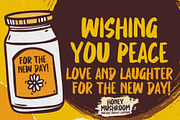 Honey Mushroom -Display Cartoon Font, a Font by Gassstype (Thumbnail 4 of 8)