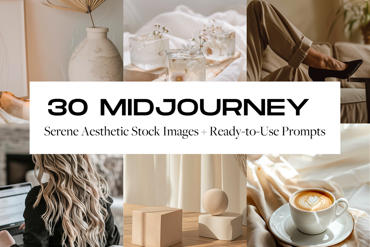 Serene Midjourney Stock Images, a Business Photo by Applet Studio (Photo 1 of 6)