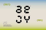 Clock Forge - Speed Meter Font, a Sans Serif Font by Casloop Studio (Thumbnail 5 of 9)
