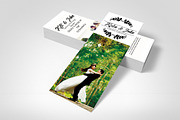 Wedding Rack Card Templates, a Card Template by Psd Templates (Thumbnail 2 of 3)