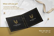 Luxury Monogram Logo Template, a Branding & Logo Template by Rukuru Studio (Thumbnail 2 of 6)