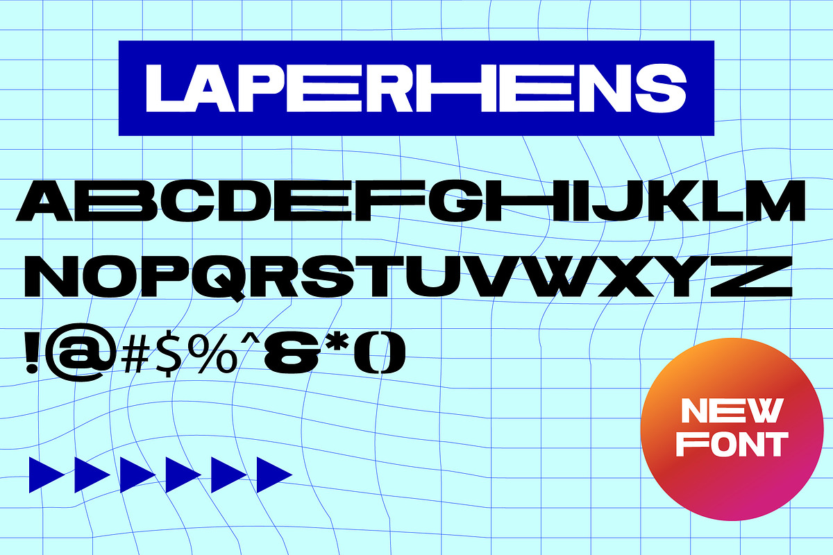 Laperhens Font, a Blackletter Font by Grappict.com (Photo 5 of 5)