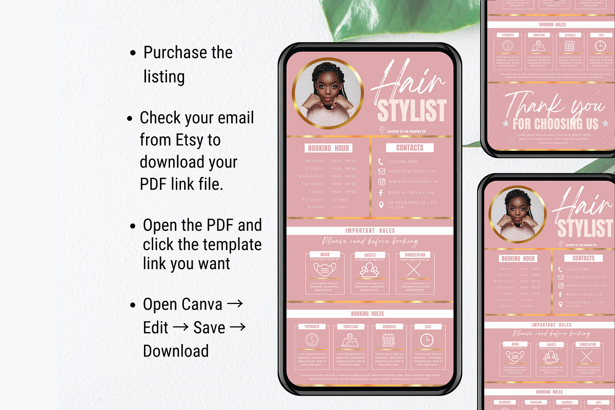 Acuity Scheduling Template, a Templates & Theme by TimCanvaTemplate (Photo 4 of 5)