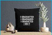 Graduation Art For College School, a Graphic by Creativeusart (Thumbnail 4 of 4)