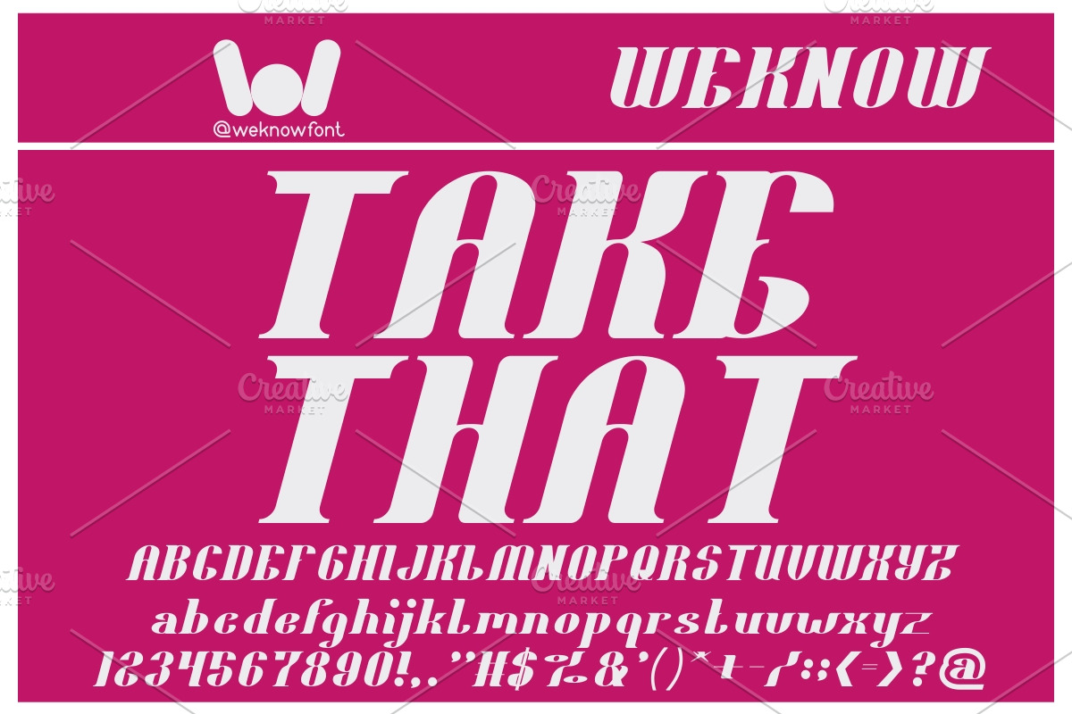 oceanography font, a Font by weknow (Photo 1 of 5)