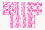 Valentine Digital Paper Collection, a Pattern Graphic by GlamArtZhanna (Thumbnail 3 of 4)