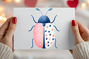 Whimsical Bugs Clipart Bundle, an Illustration by Canvas Craft (Thumbnail 4 of 6)