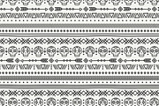Day of the Dead Patterns with skulls, a Pattern Graphic by Krolja (Thumbnail 4 of 6)
