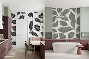 Hand-Drawn Magnolia. Linocut set, a Background Graphic by Lettering_Logo (Thumbnail 3 of 17)