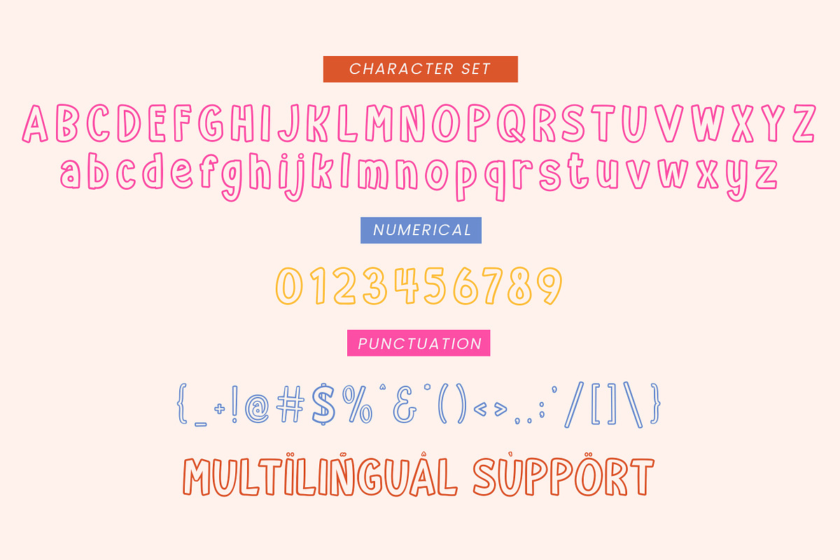 Hustled Emerald - Messy Outline Font, a Sans Serif Font by Flawless And Co (Photo 9 of 10)