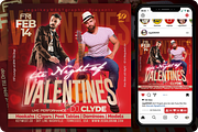 VALENTINES Instagram Post, a Social Media Template by regalDRAW (Thumbnail 1 of 3)