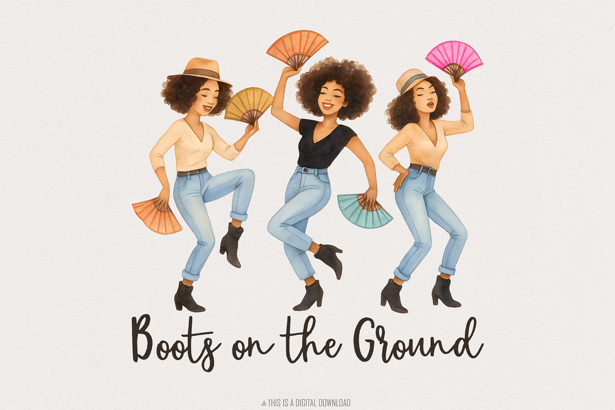 Line Dance Queens PNG, Sublimation, an Illustration by SharpMarketplace (Photo 1 of 9)