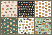Funny Animal faces illustrations set, an Animal Illustration by GooseFrol (Thumbnail 5 of 9)