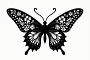 Flying Butterfly Vector Silhouette, an Illustration by Amazin_art (Thumbnail 21 of 21)
