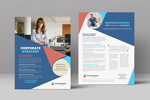 Corporate Datasheet Template, a Flyer Template by StockLayouts
