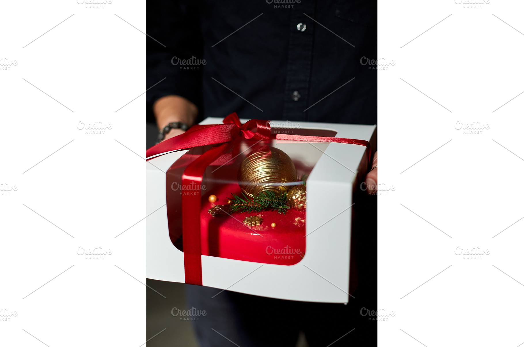 A Beautifully Wrapped Red Christmas, a Holiday Photo by IlliaBondarPhotography