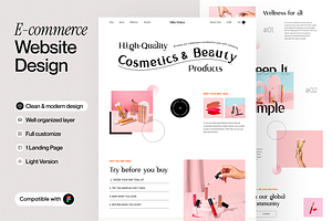 Milo Shine - E-commerce Landing Page, a Templates & Theme by sajon.co