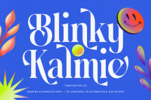 Blinky Kalmie Modern Alternate Serif