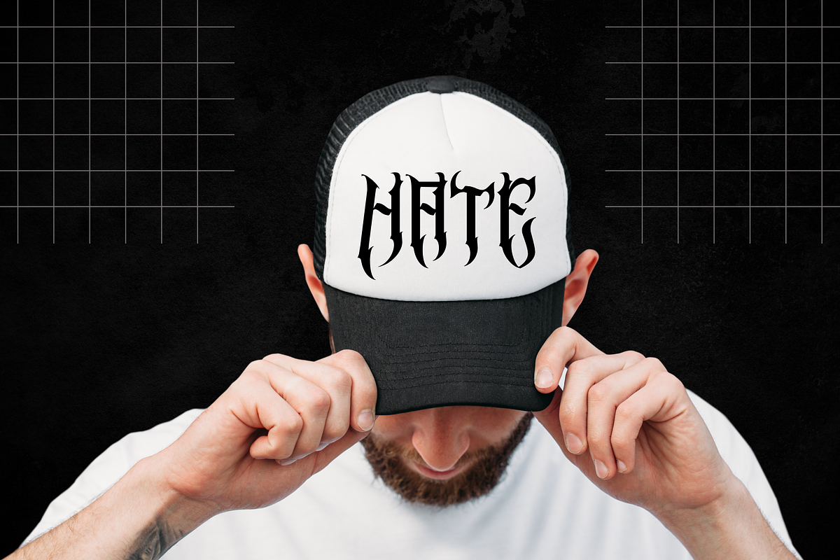 Madnes Blackletter - Logo Font, a Blackletter Font by Nirmana Visual (Photo 6 of 10)