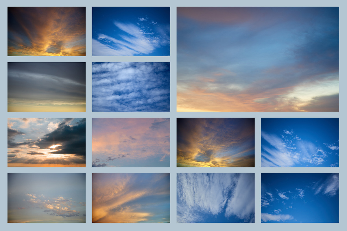 160 Photo Sky Stock Bundle, a Nature Photo by PopotLane (Photo 2 of 5)
