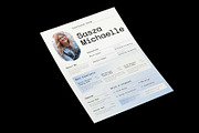 Clean Modern CV Resume, a Resume Template by Neermana (Thumbnail 3 of 5)