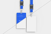 ID Card Lanyard Mockup Set, a Product Mockup by graphypix (Thumbnail 4 of 4)