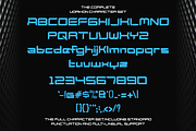 Vorixon Futuristic Display Font, a Sans Serif Font by mesuka (Thumbnail 5 of 5)