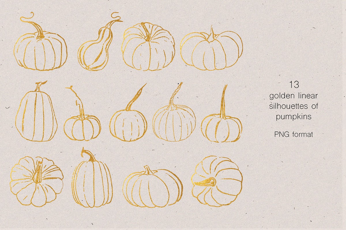 Pumpkins. Graphic collection, an Object Graphic by Vera●Suleimanova (Photo 6 of 14)