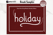 61 Home Embroidery Stitch Brushes, a Brush Add-On by Fashion Workshop Bkk (Thumbnail 3 of 13)