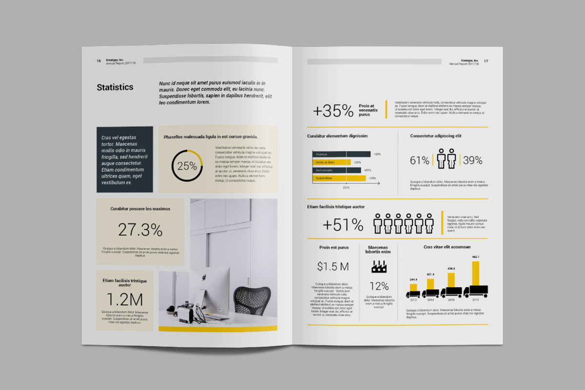Kreatype Annual Report, a Brochure Template by Kreatype Studio (Photo 10 of 14)