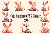 Cute animal collection 400 PNG, an Animal Illustration by DesignFolioHub (Thumbnail 13 of 34)