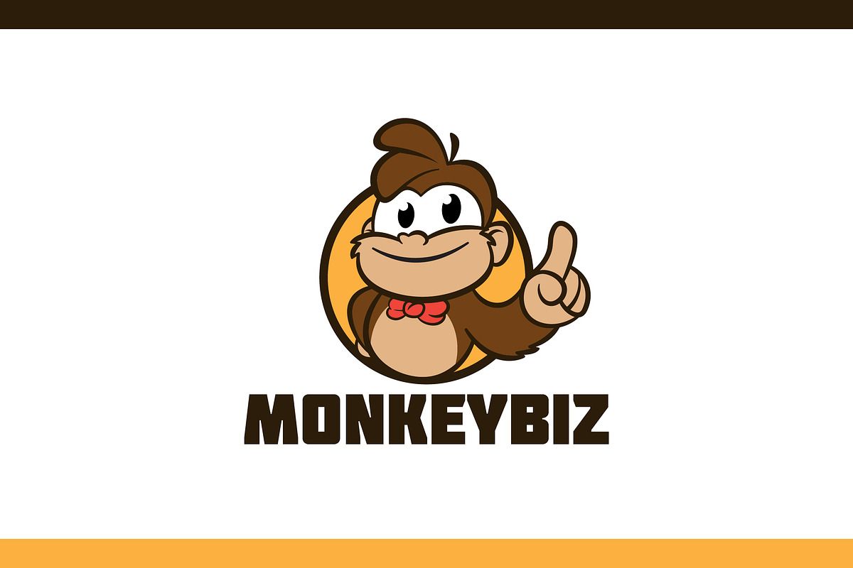 MonkeyBizz Logo, a Branding & Logo Template by Suhandi