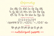 Rosemary - Cute Monoline Font, a Script Font by Airotype (Thumbnail 8 of 9)