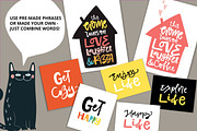 Home Decor Lettering Lab, a Decorative Illustration by PicByKate (Thumbnail 4 of 11)