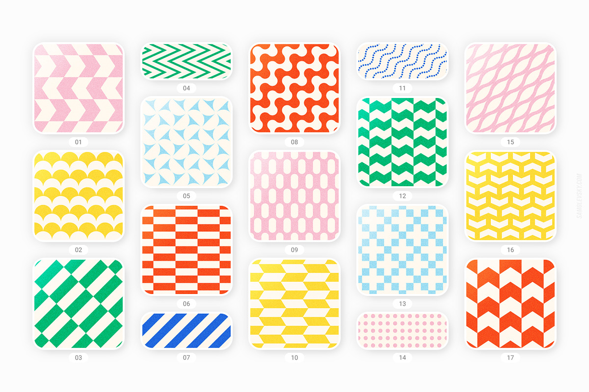 Essential Geometric Patterns Pack, a Pattern Graphic by Samolevsky (Photo 4 of 13)