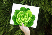 Vegetables Graphic Clipart, an Illustration by Libby Wishes (Thumbnail 5 of 7)